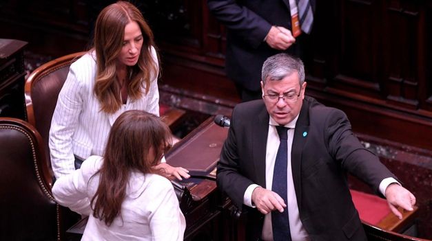 Germán Martínez, presidente del bloque de diputados de UxP.