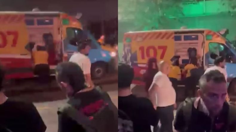 El 107 intentó reanimar al hombre de 55 años por 40 minutos.