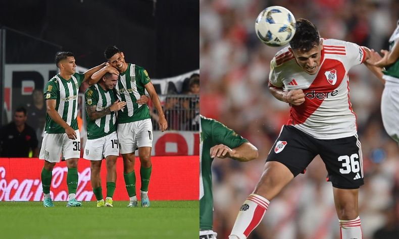 Braian Galván y Pablo Solari anotaron los goles del partido entre River y Banfield.