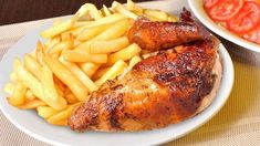 El clásico pollo a la brasa peruano. El clásico pollo a la brasa peruano.