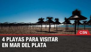 Cuatro playas que tenés que disfrutar en Mardel.