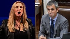 La hermana del Presidente y el Presidente de la Cámara de Diputados.