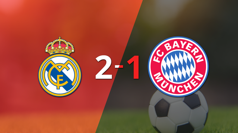 Real Madrid clasificó a la final tras vencer a Bayern Múnich en la vuelta