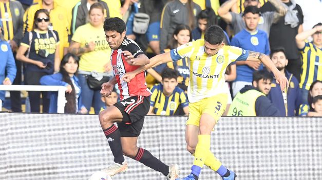 River y Central empataron 2-2 en un entretenido partido.