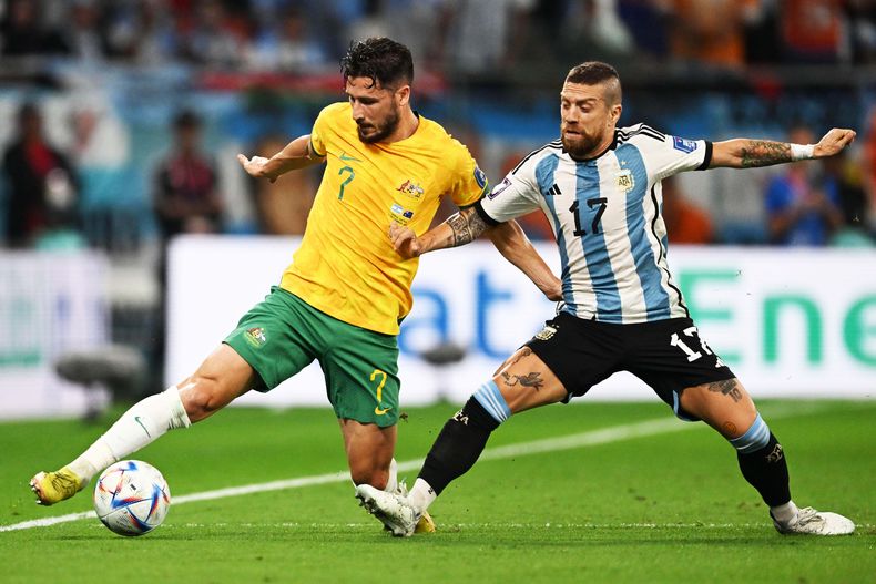 Fotogalería las mejores fotos del triunfo de Argentina ante Australia