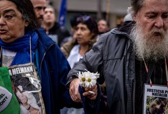 Gustavo Melmann y Laura Calampuca mantienen activa la causa para encontrar al último responsable del femicidio de su hija.