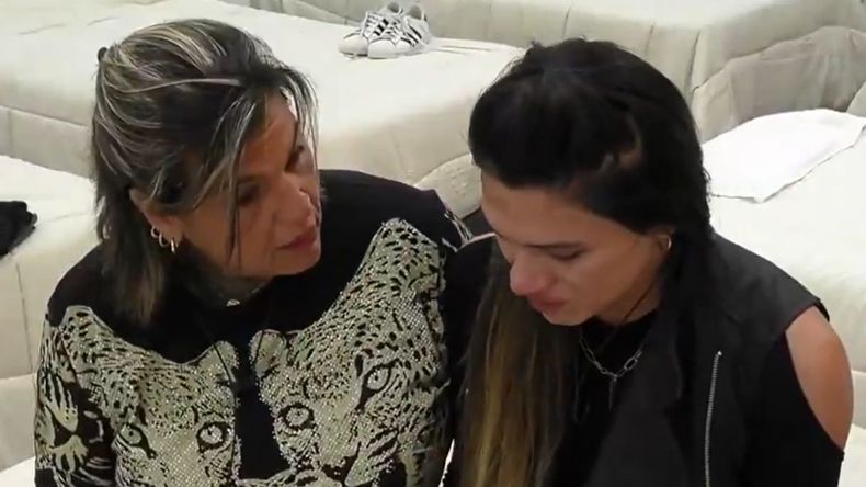 Sandra consoló a Luciana y se ganó el cariño del público de Gran Hermano.