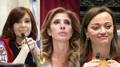 Cristins Kirchner, Cecilia Moreau y Claudia Ledesma Abdala. Cristins Kirchner, Cecilia Moreau y Claudia Ledesma Abdala.
