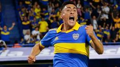 Merentiel festeja el gol ante Tigre. Merentiel festeja el gol ante Tigre.