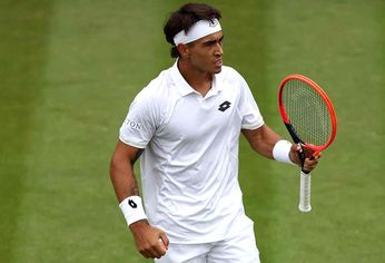 Francisco Comesaña está en tercera ronda de Wimbledon por primera vez.