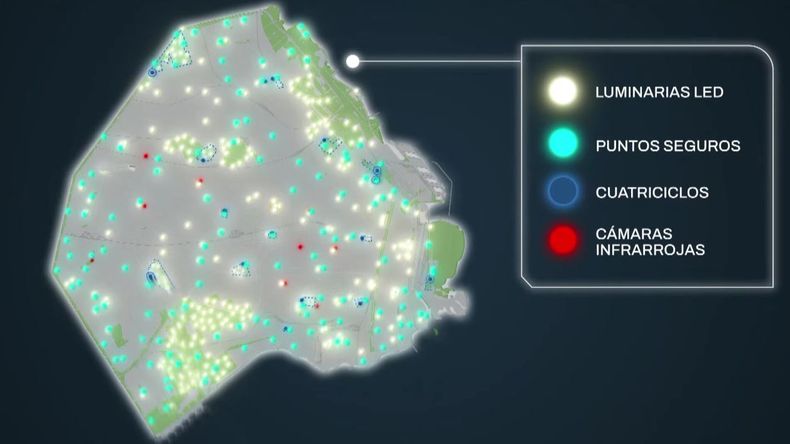 Las nuevas medidas anunciadas como parte del programa Parques Seguros.