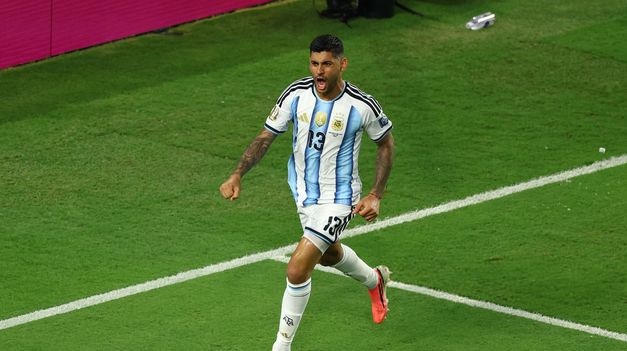 El Cuti Romero metió el 3-2 ante Cabo Verde.
