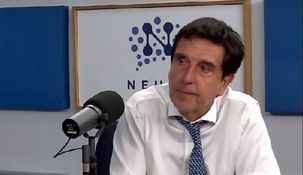 El economista se emocionó durante una entrevista periodistica con Fantino.&nbsp;