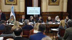 El oficialismo busca introducir cambios al dictamen aprobado en Diputados.