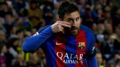 El curioso festejo de gol de Lionel Messi El curioso festejo de gol de Lionel Messi