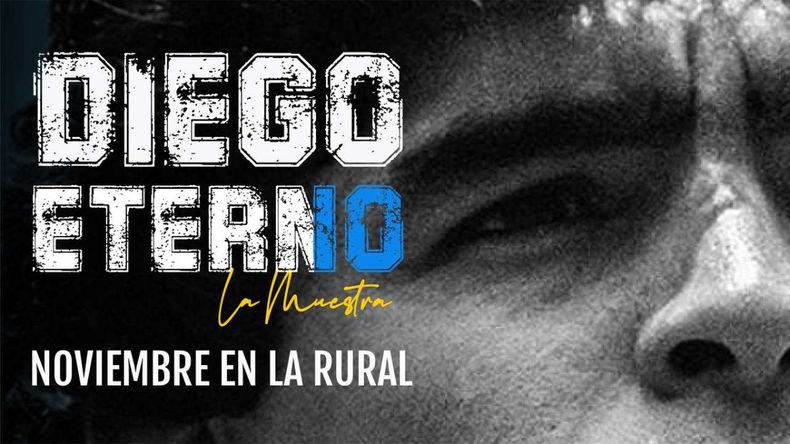 Diego Eterno llega a La Rural para una muestra muy emotiva.
