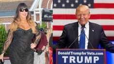 Moria Casán apoyó a Donald Trump. Moria Casán apoyó a Donald Trump.