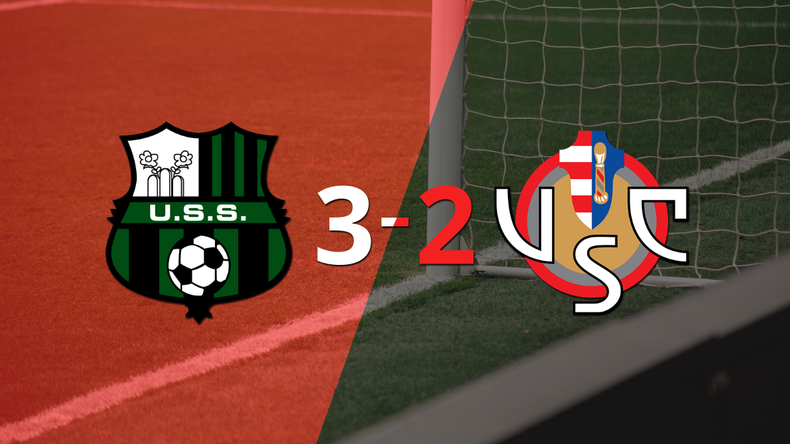 Cremonese cayó ante Sassuolo con todo y el doblete de Cyriel Dessers