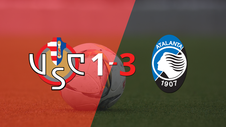 Atalanta se impuso 3 a 1 en su visita a Cremonese