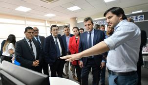 Sergio Massa visitó Santiago del Estero y oficializó lo que había anticipado el domingo sobre Ganancias.