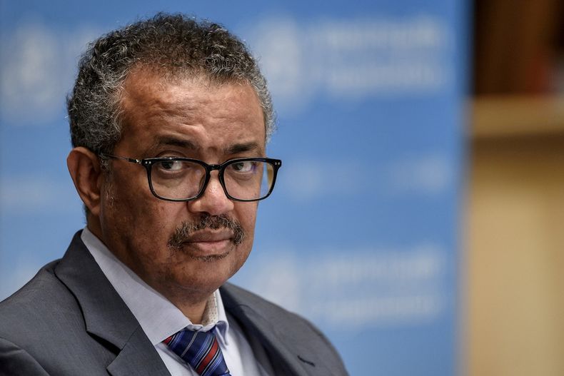 El director general de la OMS, Tedros Adhanom Ghebreyesus.