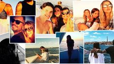 ¡Qué atardecer!: el paseo en yate del clan Tinelli en Punta del Este ¡Qué atardecer!: el paseo en yate del clan Tinelli en Punta del Este