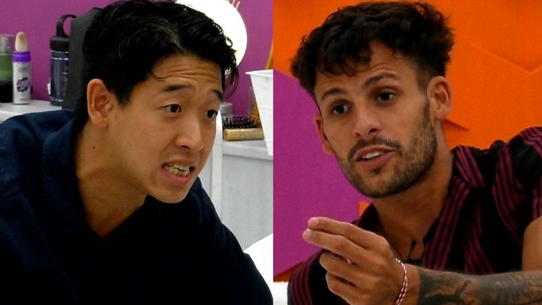 Martín y Joel quedaron directamente enfrentados con la nueva placa. Martín y Joel quedaron directamente enfrentados con la nueva placa.