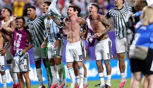 Festejo en la cancha y memes en las redes, tras el triunfo de la Selección argentina ante Suiza.&nbsp;