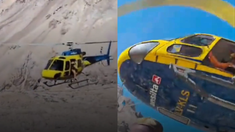 Un andinista de 40 años fue rescatado en helicóptero en el Aconcagua. Un andinista de 40 años fue rescatado en helicóptero en el Aconcagua.