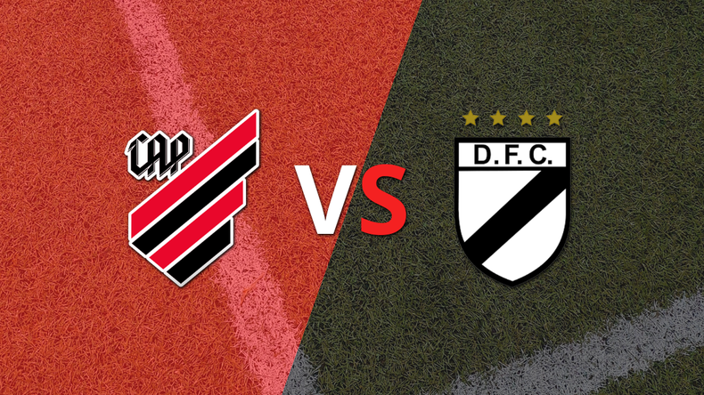 Danubio consigue una estrecha victoria de 2 a 1 sobre Athletico Paranaense