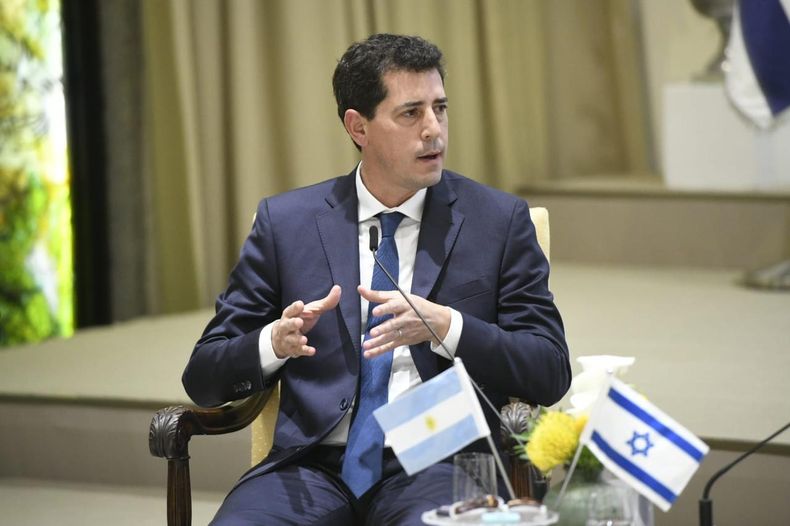Wado de Pedro fue recibido por el presidente de Israel.