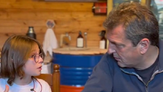 Sergio Massa visitó a Ian Moche para escuchar sus propuestas sobre salud mental.