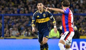 Paredes fue la figura en el empate frente a San Lorenzo.