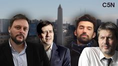 Leandro Santoro, Mariano Recalde, Pedro Rosemblat y Matías Lammens.