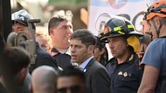 Kicillof visitó la zona del derrumbe el pasado 30 de octubre.