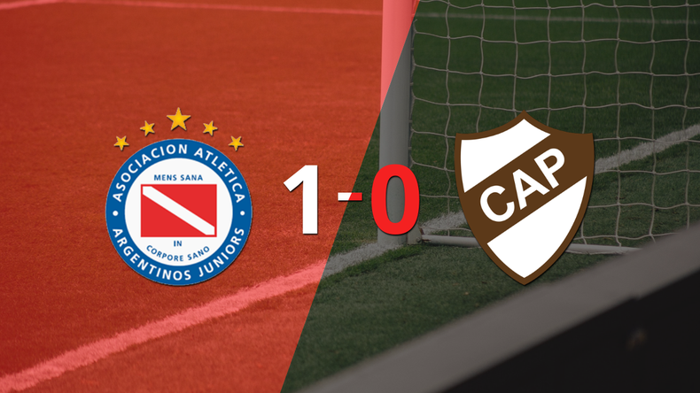 Argentinos Juniors aprovechó su localía y venció a Platense