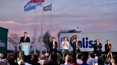 Sergio Massa en el acto realizado en Entre Ríos. Sergio Massa en el acto realizado en Entre Ríos.