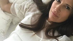 Isabel Macedo mostró su pancita de 25 semanas Isabel Macedo mostró su pancita de 25 semanas