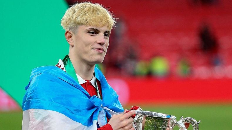 Alejandro Garnacho confirmó su decisión de jugar en la Selección argentina: No me hace falta jugar tres partidos.