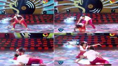 Bailando 2016: Carla Conte se cayó durante el rock. Bailando 2016: Carla Conte se cayó durante el rock.