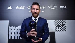 Messi ganó en tres ocasiones el premio The Best. Messi ganó en tres ocasiones el premio The Best.
