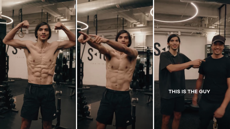 El actor de Stranger Things mostró el resultado de tres meses de entrenamiento para una producción cinematográfica.