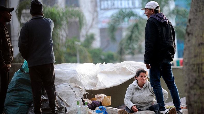 Poco más de 8 mil personas en situación de calle se encuentran en la Ciudad de Buenos Aires.