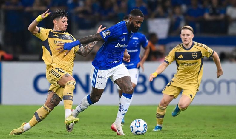 Boca perdió 1-0 con Cruzeiro en Belo Horizonte.