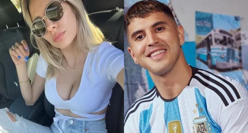 La amante de Exequiel Palacios rompió el silencio y contó cómo su relación con el futbolista.