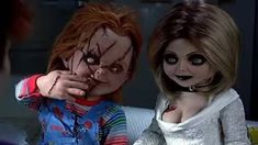 Así se verían Chucky y Tiffany en la vida real según la inteligencia artificial. Así se verían Chucky y Tiffany en la vida real según la inteligencia artificial.