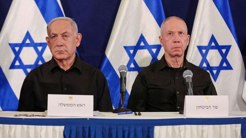 Netanyahu y Gallant están acusados de crímenes de guerra.