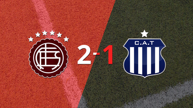 lanus logra 3 puntos al vencer de local a talleres 2-1