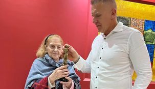 El reconocido conductor despidió sentidamente a su madre.