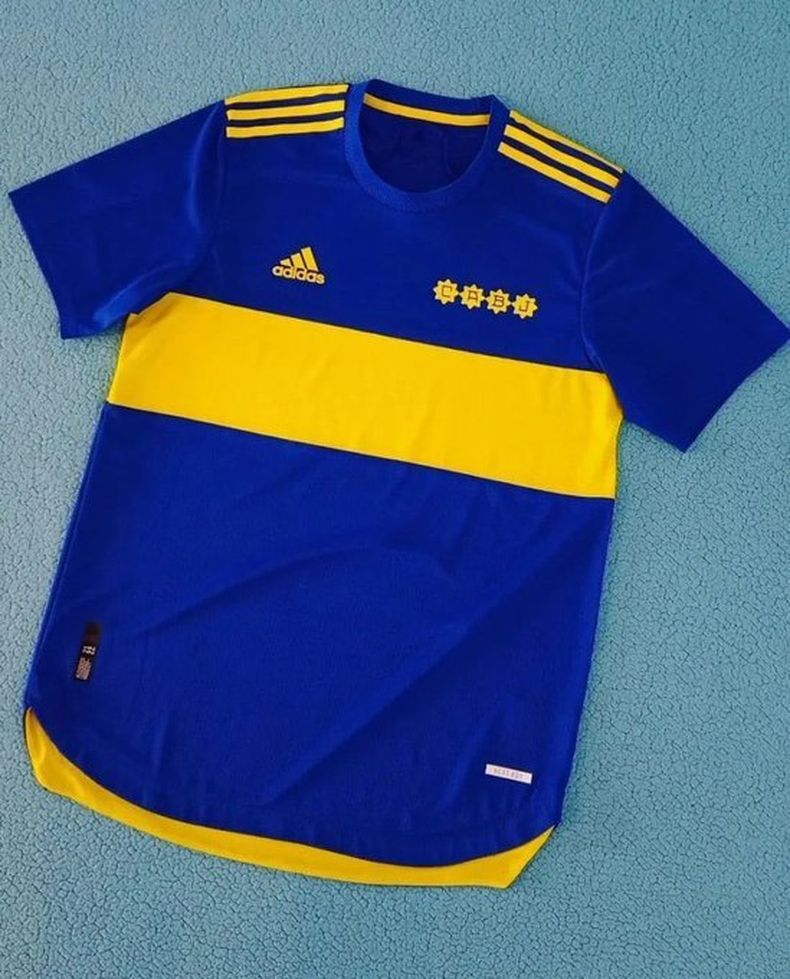 Nueva Camiseta Alternativa Camisetas De Boca 2021 Adidas